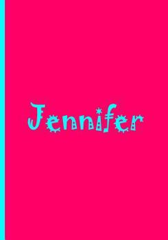 Paperback Jennifer - Personalized Notebook Book