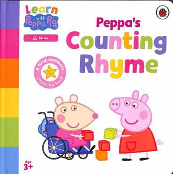 Paperback Learn with Peppa: Peppa's Counting Rhyme Book
