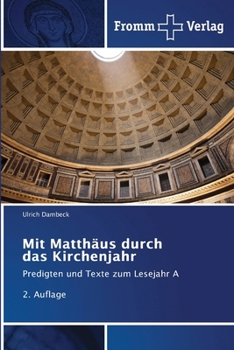 Paperback Mit Matthäus durch das Kirchenjahr [German] Book