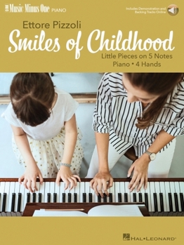 Music Minus One Piano: Pozzoli Smiles Of Childhood (Sheet Music And Cd Accompaniment)