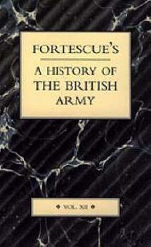 Paperback Fortescue's History of the British Army: V. XII Book