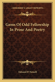 Gems of Odd Fellowship in Prose and Poetry