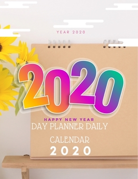 Day Planner Daily Calendar 2020 : 8. 5 X 11 Planner 500 Pages January - December Dated Monthly Agenda Appointment Calendar Organizer Book with Dot Grid Notebook with Hourly Planning