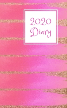 Paperback 2020 Diary: 5x8 week to a page planner with 12 monthly planners. Lined paper pages after diary for all your notes. Perfect for gen Book