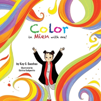 Paperback Color in Mien with me! Book