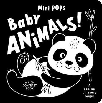 Board book Mini Pops: Baby Animals!: A High Contrast Pop-Up Book