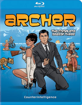 Blu-ray Archer: The Complete Season Three Book