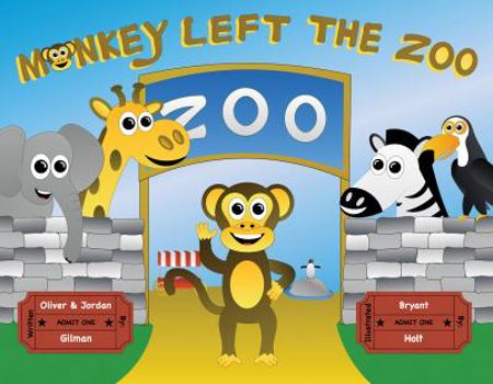 Hardcover Monkey Left the Zoo Book