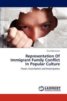 Paperback Representation of Immigrant Family Conflict in Popular Culture Book