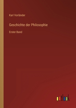 Paperback Geschichte der Philosophie: Erster Band [German] Book