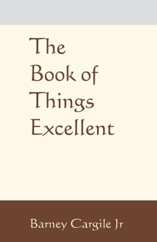 Paperback The Book of Things Excellent Book