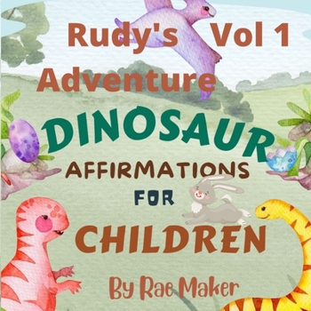 Paperback Rudy's Adventure Dinosaur Affirmations for Children Vol 1 Book