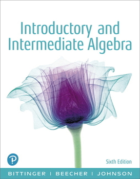 Loose Leaf Introductory and Intermediate Algebra Book
