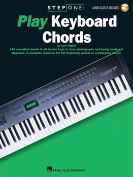 Paperback Step One: Play Keyboard Chords [With CD (Audio)] Book