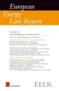 European Energy Law Report XI: Volume 11 - Book  of the European Energy Law Reports