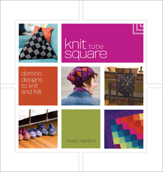 Paperback Knit to Be Square Book