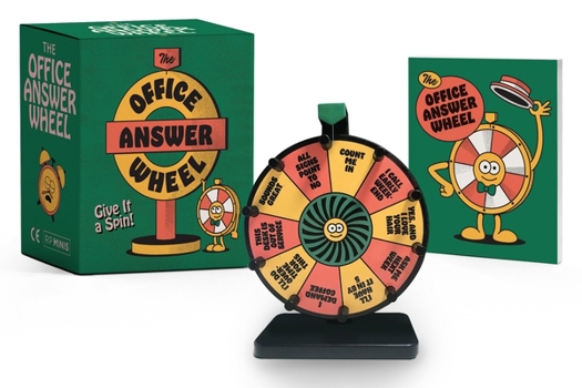 Paperback The Office Answer Wheel: Give It a Spin! Book
