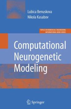 Hardcover Computational Neurogenetic Modeling Book