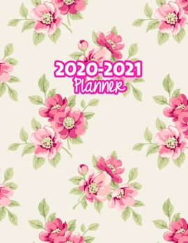 2020-2021 Planner: Two Year Calendar Organizer and Goal Journal | January 2020 - December 2021 Daily, Weekly and Monthly Planner Book with Back Sticker Expression Wall for 2 Years | Design Code 689918