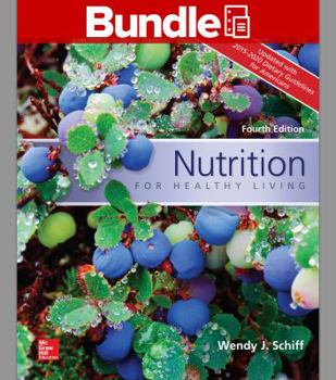 Hardcover Gen Combo LL Nutrition for Healthy Living Upd 2015-2020 Dietary Gdl; Connect AC Book