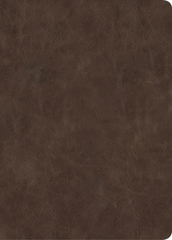 Leather Bound CSB Lumen Dei Bible, Lux Verbi: Verse-By-Verse Reference Edition, Personal Size, Holman Handcrafted Collection, Easy-To-Read Optimal Type, Marbled Bro Book