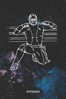 Paperback Notebook: Wrestling Sport Sumo Coach Planner / Organizer / Lined Notebook (6" x 9") Book