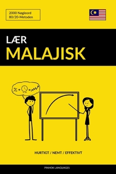 Paperback Lær Malajisk - Hurtigt / Nemt / Effektivt: 2000 Nøgleord [Danish] Book