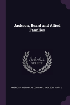 Paperback Jackson, Beard and Allied Families Book