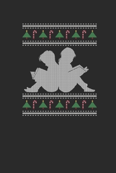 Ugly Christmas Reading: Graph Paper Notebook (6" x 9" - 120 pages) ~ Christmas Themed Notebook for Daily Journal, Diary, and Gift