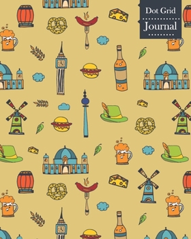Paperback Dot Grid Journal: Notebook Planner with Berlin Themed Cover Design Book