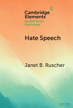 Hardcover Hate Speech Book