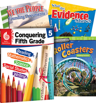 Paperback Conquering Fifth Grade, 4-Book Set Book