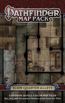 Game Pathfinder Map Pack: Slum Quarter Alleys Book