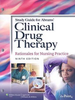 Paperback Abrams' Clinical Drug Therapy: Rationales for Nursing Practice Book