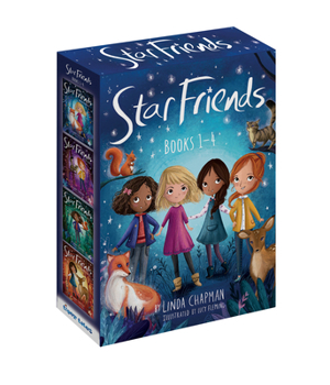 Paperback Star Friends 4-Book Boxed Set, Books 1-4: Mirror Magic; Wish Trap; Secret Spell; Dark Tricks Book