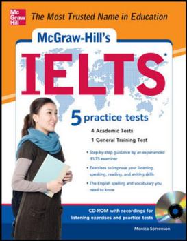Paperback McGraw-Hill's IELTS [With CDROM] Book