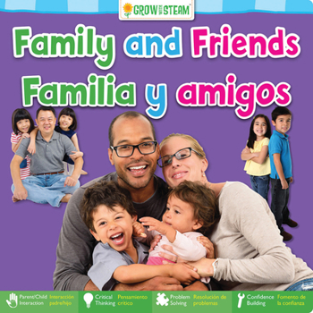 Board book Family and Friends/Familia Y Amigos Book