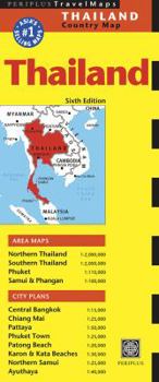 Map Thailand Travel Map Sixth Edition Book