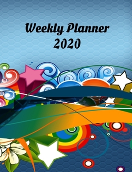 Weekly Planner 2020: 8.5x11 Inch Size Simple Two Page Spread For Staying on Track, Includes Pages for Important Dates And Notes