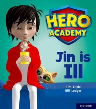 Paperback Hero Academy: Oxford Level 1+, Pink Book Band: Jin is Ill Book