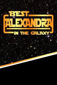 Paperback The Best Alexandra in the Galaxy: Isometric Dot Paper Drawling Notebook Feature 120 Pages 6x9 Book