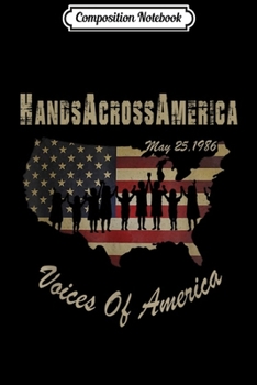 Composition Notebook: Hands Across America May 25 1986 Journal/Notebook Blank Lined Ruled 6x9 100 Pages