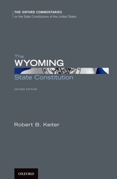 Hardcover The Wyoming State Constitution Book