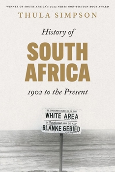 Paperback History of South Africa: From 1902 to the Present Book