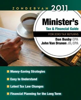Paperback Zondervan Minister's Tax & Financial Guide: For 2010 Tax Returns Book
