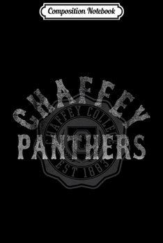 Paperback Composition Notebook: Chaffey College Panthers CFC-1 Journal/Notebook Blank Lined Ruled 6x9 100 Pages Book