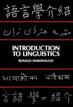 Paperback Introduction to Linguistics Book