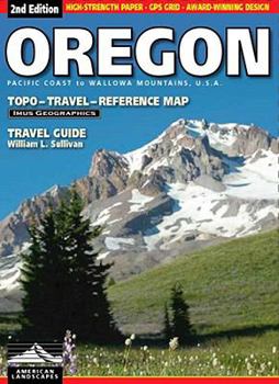 Map Oregon Topo-Travel-Reference Map: Travel Guide Book