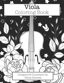 Paperback Viola Coloring Book
