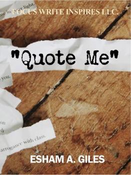 Paperback Quote Me Book